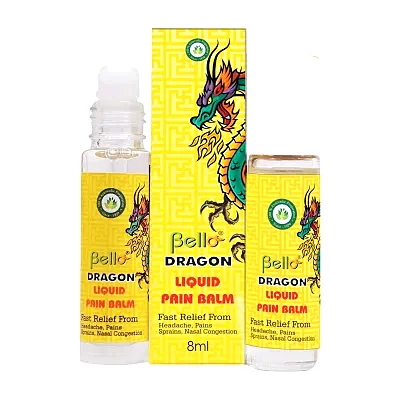 Bello Dragon Liquid Pain Balm (Roll-on) by Bello Herbals