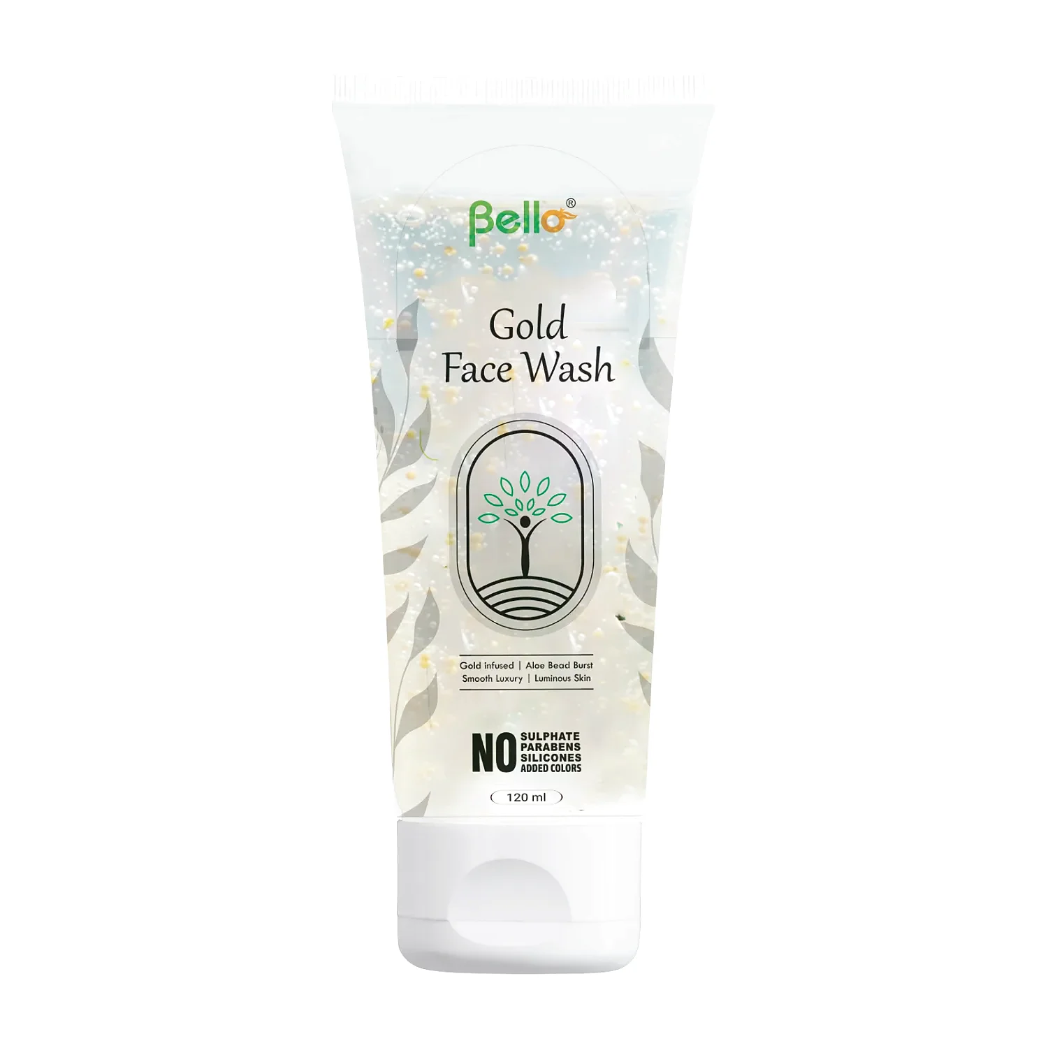 Bello Gold Face Wash (With Gold leaves)