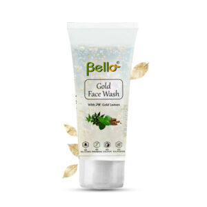 Bello Gold Face Wash (With Gold leaves)